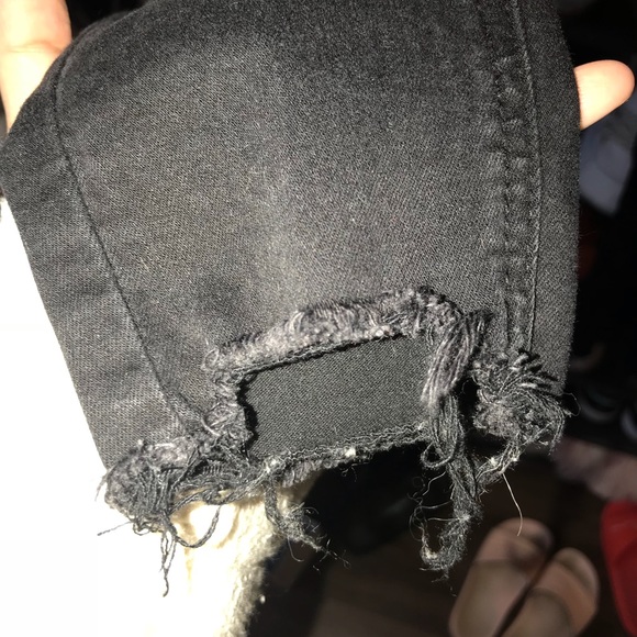 Black Ripped Jeans - Picture 5 of 6